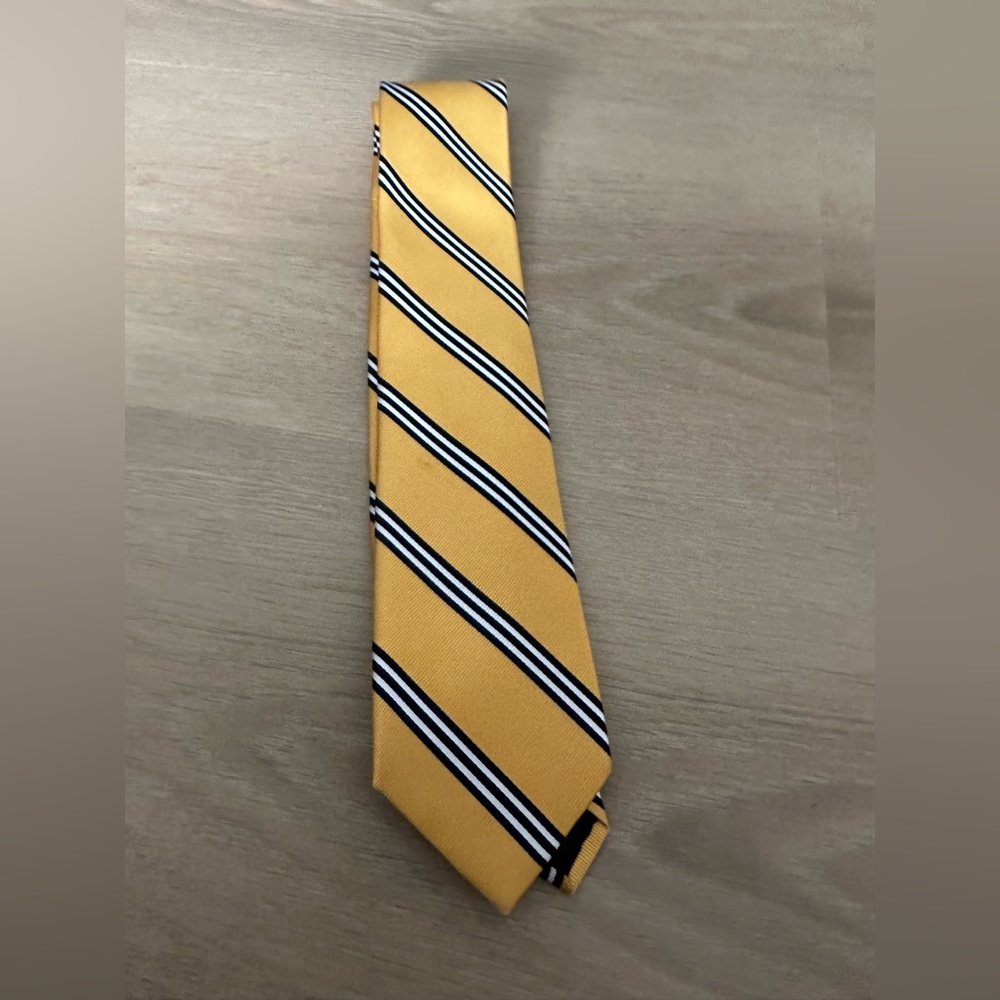 Merona Yellow Striped Men's Tie